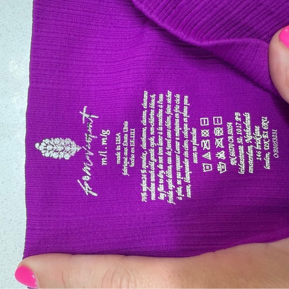 Free People Movement High-Rise 7/8 Length Good Karma Leggings Size M/L - Picture 3 of 4